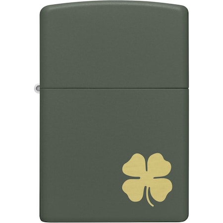 Zippo 2024 Zippo Four Leaf Clover, Green Matte ZIP-49796